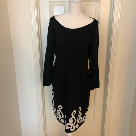 Nine West Dresses & Skirts - Nine West Black w/ White Detail Dress